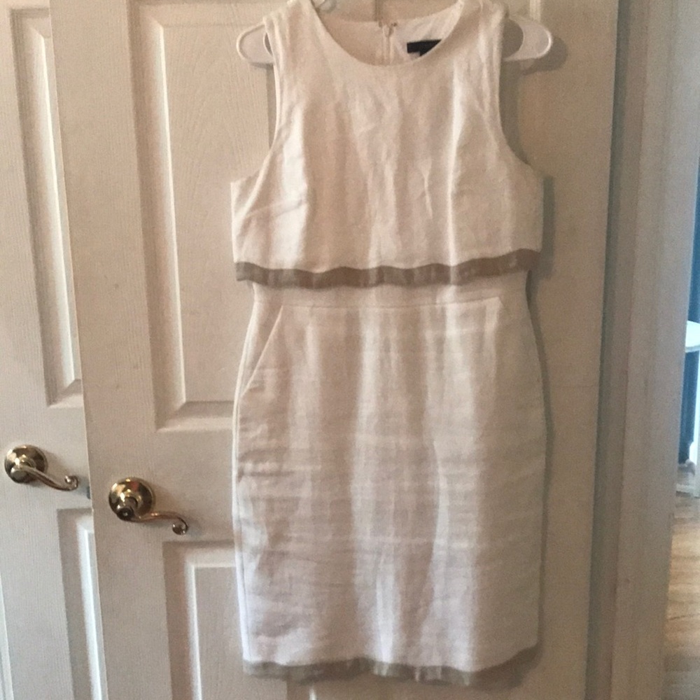J Crew size 6 linen dress!